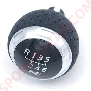 Alcantara Manual Gear Knob Boot 2P for Hyundai Veloster N 2019-22 K9437AP010 - Bild 1 von 5