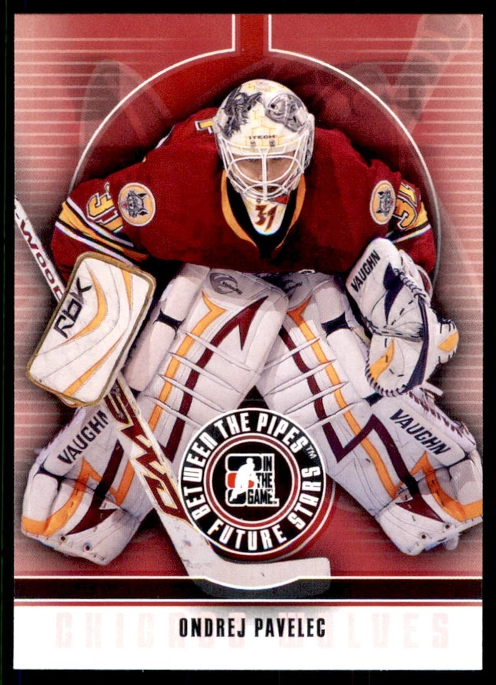 2008-09 In The Game Between Pipes Ondrej Pavelec #37 - Image 1 of 2
