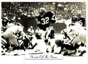 GREATS-of-the-GAME Jim Brown BROWNS Syracuse HOF - Picture 1 of 1