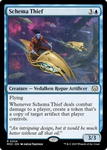 SCHEMA THIEF mtg NM-M Commander March of The Machine Rare - Picture 1 of 1