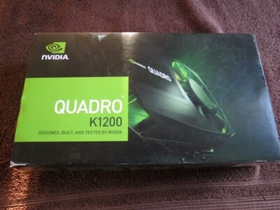 PNY NVIDIA VCQK1200DP-PB Quadro K1200 4GB 128-bit GDDR5 PCI Express 2.0 x16 4x M - Image 1 of 4