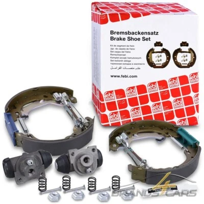FEBI BREMSBACKENSATZ TROMMELBREMSE VORMONTIERT HINTEN FÜR FIAT 500 PANDA FORD KA - Bild 1 von 4