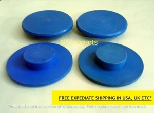 Jcb Parts - 7 MM Upper Wear Blue Pad For Stabilizer, 4 Pcs (Part No. 331/20556) - Picture 1 of 7