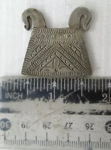 ¡ENERGÍA POSITIVA! Amuleto de Colección Hmong Hill Tribe Silver Spirit Lock - Imagen 1 de 1