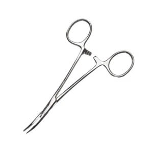 5" Hemostat Clamp, Curved Jaw- Hobby Forceps Tools - Picture 1 of 1
