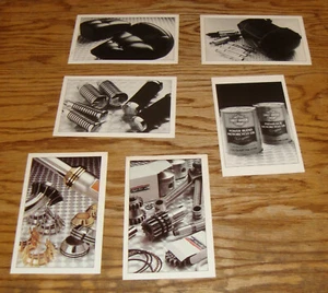 Original 1986? Lote de 6 postales de motocicleta Harley Davidson - Imagen 1 de 1