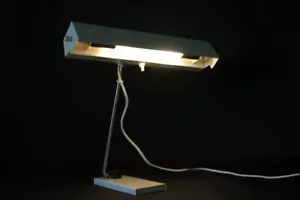 Alte Schreibtischlampe Werkstattlampe Tischleuchte Lampe old vintage - Bild 1 von 9