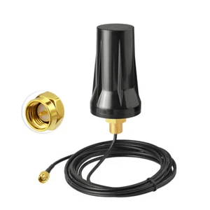 4G LTE Fixed Screw Mount Omni SMA Male Antenna for 4G LTE Router Vehicle Truck - Picture 1 of 7