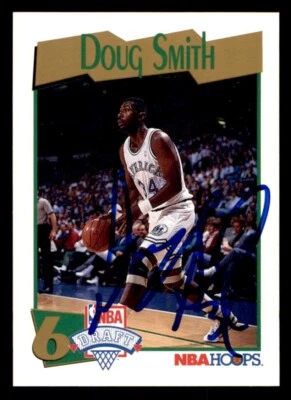 1991 Hoops Basketball #551 Doug Smith Signed Autograph (no COA) - Image 1 of 2