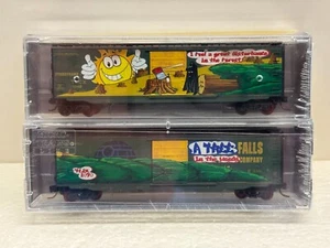N Scale Micro Trains MTL Special Run 14-21 Spruce Falls Weathered 2-Pack - Picture 1 of 3