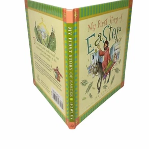 My First Story of Easter Tim Dowley Hardcover Kids Book Christian Holiday - Picture 1 of 8