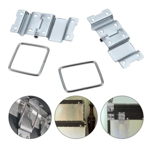 2Pcs Support Hinges Metal 71*35mm Sliver for Air Box,Tool & Aluminum Box Chassis - Picture 1 of 13