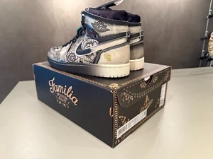 Talla 10.5 - Air Jordan 1 Zoom Comfort 2 Alto Día De Muertos - Imagen 1 de 19