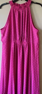 Emma & Michele Women's Pink Maxi Dress Size 2X New - Picture 1 of 13