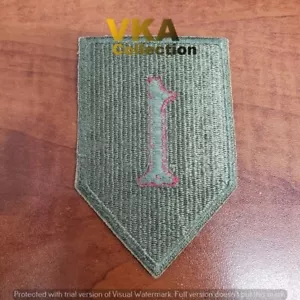 WWII US Army 1st Infantry Division Greenback Patch - Picture 1 of 2