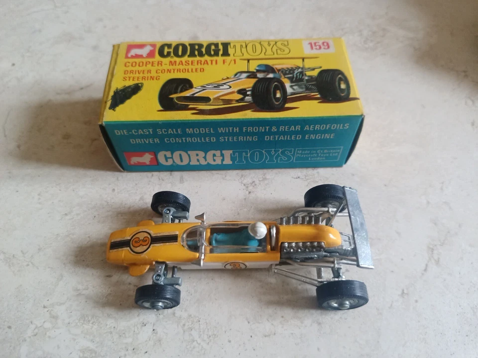 Corgi Toys 1/43 Cooper- Maserati F/1 art.159 Rara Obsoleta - Immagine 1 di 4