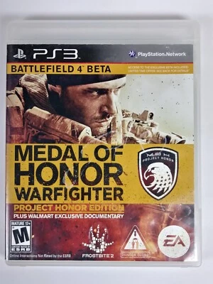 Medal of Honor Warfighter Project Honor Edition PS3 PlayStation 3 CIB Complete - Image 1 of 4