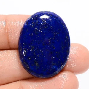 Natural Lapis Lazuli Oval Shape Cabochon Loose Gemstone 36 Ct 28X22X5 mm OA-6735 - Picture 1 of 5