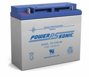 Power-Sonic PS-12180 Battery - 12V 18AH SLA AGM Series