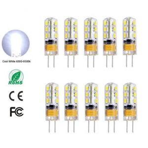 10* G4 LED Corn Bulb 3W 220V 2835 Chip Cool White Capsule Replace Halogen Lamp - Picture 1 of 3
