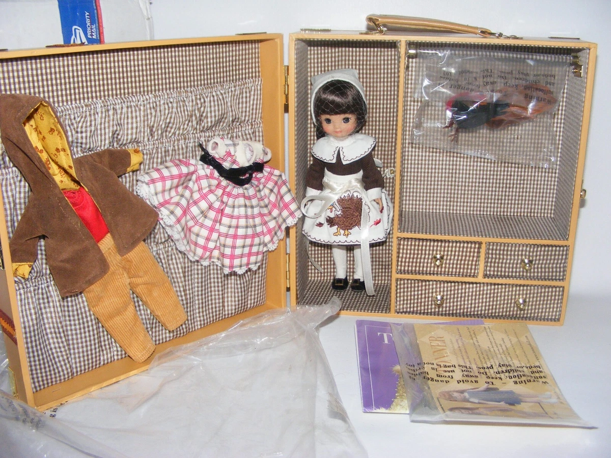 人形 tiny betsy Thanksgiving Trunk O'Plenty Tonner Tiny Betsy McCall THANKSGIVING Trunk O'Plenty Set 2004 in