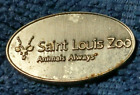 St Saint Louis Zoo Animals First Oval Metal Tag Medal