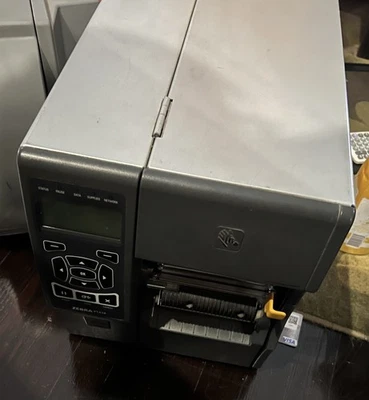USED Zebra ZT410 Direct Thermal/Thermal Transfer Printer - Monochrome - Desktop - Image 1 of 2