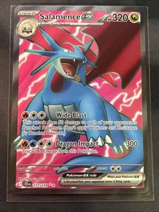 Pokemon TCG Salamance ex 177/159 Journey Together Full Art NM - Picture 1 of 2