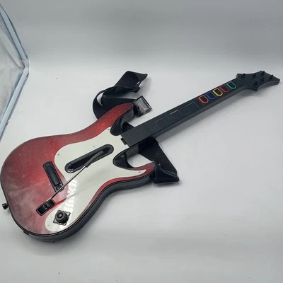 Guitar Hero Band Hero Wireless Guitar Playstation 2 PS2 PS3 No Dongle  - Image 1 of 4