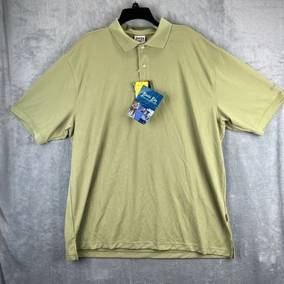 Bimini Bay Polo Shirt Adult XXL Green Vented Dri Release Solar FreshGuard SS NEW - Image 1 of 4
