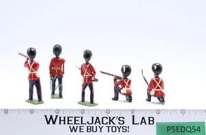 Juego de 5 guardias de granaderos #8810 1990 vintage con soldados de juguete británicos - Imagen 1 de 3