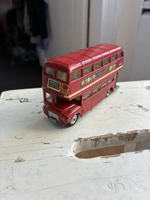 vintage corgi toys london transport Routemaster bus outspan orange chilwell aldg - Photo 1/4
