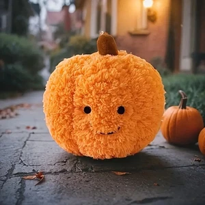 Kürbis Plüsch Kissen Halloween Spielzeug Dekokissen Wohndeko Party Geschenk - Bild 1 von 4