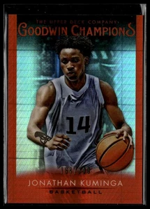 2021 Upper Deck Goodwin Champions #35 Jonathan Kuminga Orange /399 - Picture 1 of 2