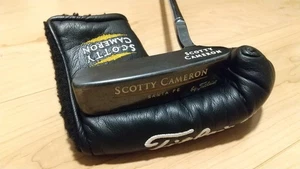 Scotty Cameron Santa Fe Putter 35" Royal Rubber Grip Used Headcover - Picture 1 of 10