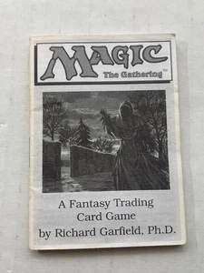 1993 Beta Unlimited Starter Deck Rule Book Booklet MTG Magic the Gathering - Picture 1 of 3