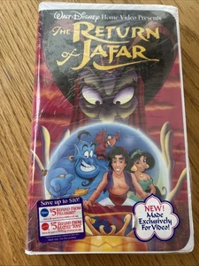 Walt Disney Heimvideo DIE RÜCKKEHR VON JAFAR (VHS, 1994) BRANDNEU versiegelt - Bild 1 von 7
