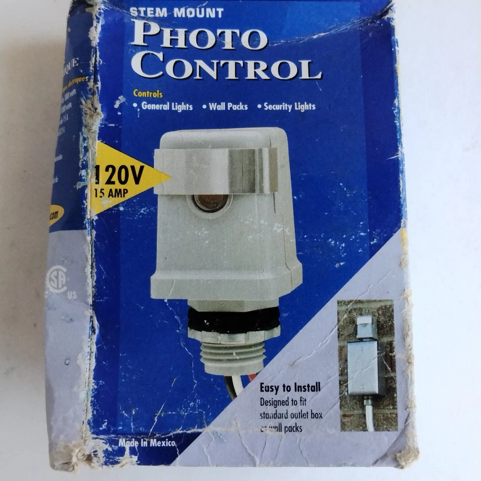 Mount Photo Control Intermatic K4121c Unused In Box - Image 1 of 3