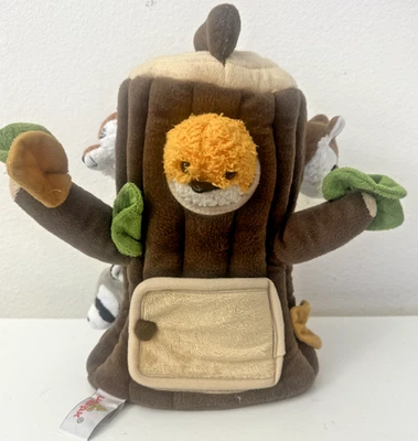 UNIPAK Plush Tree Trunk House Stuffed Forrest Woodland Nursery Decor Baby - Image 1 of 4