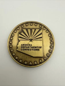 Arizona Department of Corrections Challenge Director's Medallion Coin EE16 - Bild 1 von 3