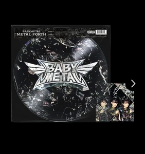 AUTOGRAPHED SIGNED Babymetal Metal Forth Picture Disc Presale Vinyl LP - Picture 1 of 1