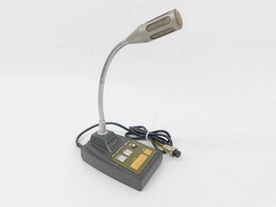 Icom SM-8 Vintage Ham Radio 8-Pin Desk Microphone (ugly, but works well) - Image 1 of 4