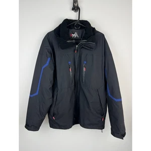 Giacca impermeabile invernale sci snowboard design alpino uomo con fodera rimovibile L - Foto 1 di 9