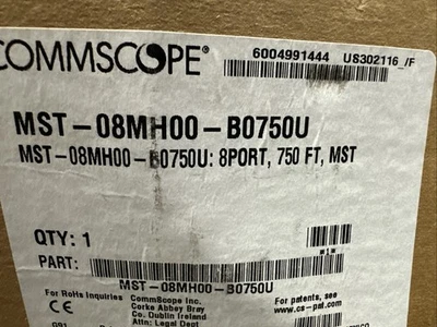 CommScope MST-08MH00-B0750U 8-Port MST w/ 750ft Fiber Reel - Image 1 of 2
