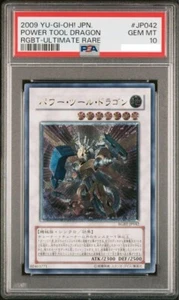 PSA10 yugioh Power Tool Dragon Ultimate Rare RGBT-JP042 Japanese - Picture 1 of 2