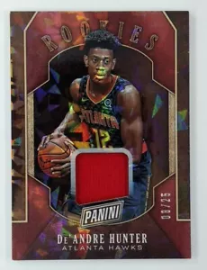 2019 Panini Black Friday Rookies & Prospects Relics DeAndre Hunter #RC4, #'d/25 - Picture 1 of 4