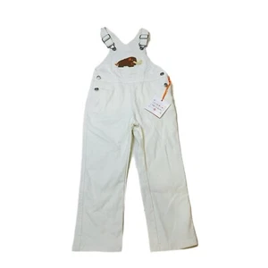 Neu mit Etikett Christian Robinson cremefarbene Wollmammut-Overalls 4T - Bild 1 von 4