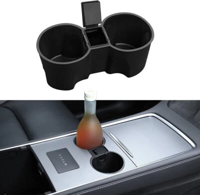 Подстаканник и пепельница для центральной консоли Tesla Model 3 Y аксессуары вставка сделано в США - Изображение 1 из 4
