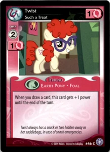 My Little Pony CCG Crystal Games MLP Enterplay Hasbro Twist #46C - Picture 1 of 2