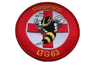 Aufnäher Bundeswehr Luftwaffe  Fliegerarzt  LTG 63    ca 10    cm - Picture 1 of 1
